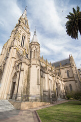 Obraz premium Cathedral Basilica of Our Lady of Mercy in Mercedes, Buenos Aires, Argentina