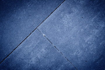Blue stone floor tile pattern and seamless background
