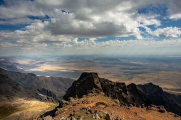 East Rim Overlook near the summit of the Steens Mountains