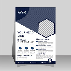 Corporate business A4 flyer template vector design set advertise marketing, promotion, cover page. IT Company, creative Unique Design Create Graphic design layout