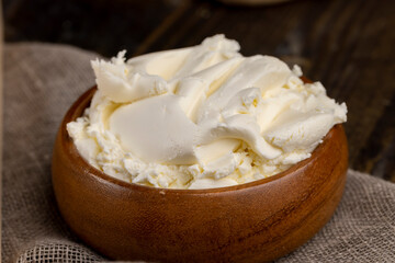 fresh soft cheese for cooking different types of food