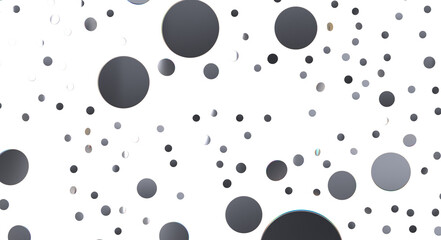 Confetti, paper triangle on the floor, fancy, colorful, celebration party - Silver Holographic PNG