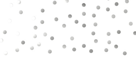  Sky confetti flying in the sky during Pride parade  - Silver Holographic PNG