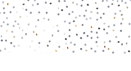 Confetti, paper triangle on the floor, fancy, colorful, celebration party - Silver Holographic PNG