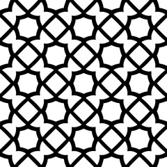 Vector monochrome pattern, Abstract texture for fabric print, card, table cloth, furniture, banner, cover, invitation, decoration, wrapping.seamless repeating pattern. Black  pattern.
