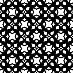 Vector monochrome pattern, Abstract texture for fabric print, card, table cloth, furniture, banner, cover, invitation, decoration, wrapping.seamless repeating pattern. Black  pattern.