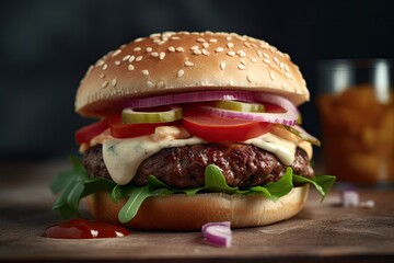 big and tasty burger