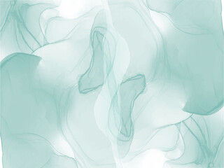 Watercolor artistic painted invitation colorful abstract background. Vector illustration design light cloudy template for wedding invitation.