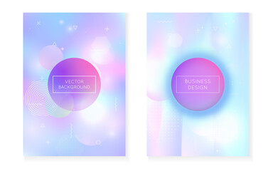 Modern Shape. Shiny Concept. Summer Dots. Purple Magic Texture. Space Fluorescent Template. Gradient Design. Hipster Presentation. Science Flyer. Blue Modern Shape