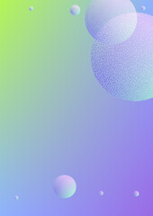 Holographic cover with radial fluid