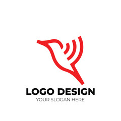 Obraz premium Modern luxury and minimalist monogram logo