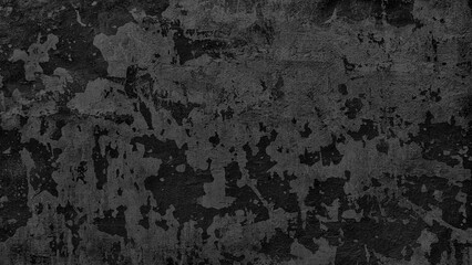 Abstract Black wall texture for pattern background. wide panorama picture. Black wall texture rough background dark concrete old grunge background black, texture background template page web banner