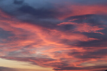 Fototapeta premium sky at sunset