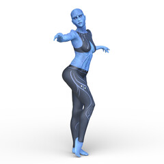 女性エイリアン