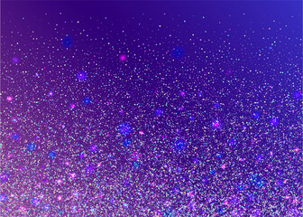 Bokeh Tinsel. Holographic Glare. Fantasy Foil. Violet Metal Background. Retro Element. Birthday Texture. Luxury Art. Shiny Vaporwave Illustration. Pink Bokeh Tinsel