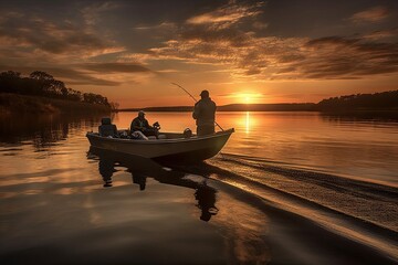 _fisherman_are_standing_in_silhouette