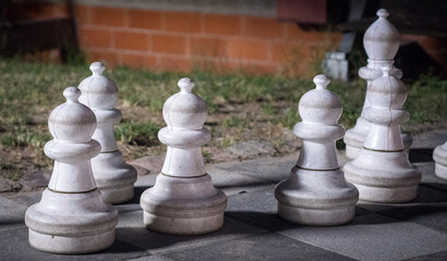 Schachspiel outdoor