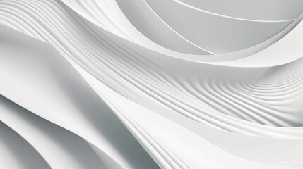 Fototapeta premium abstract white background with waves