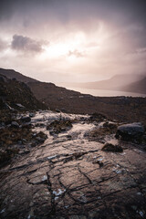 Scottsh highlands under dramatic lighting 4