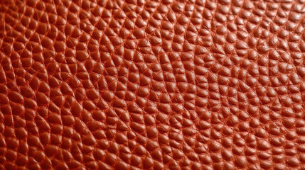 Exquisite Detail on Brown Leather Surface. Generative AI