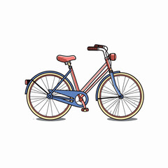 Bike icon design bicycle illustration vehicle cartoon vector graphic