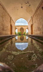 The Zinciriye Madrasa in the old Mardin settlement with its photographs taken from various angles