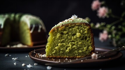Experience the Exotic Flavors of Matcha Green Tea Cake