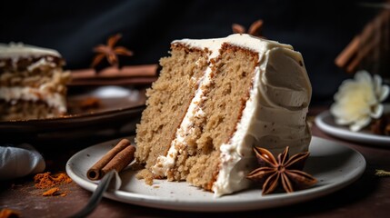 Savor the Charm of Chai Spiced Cake