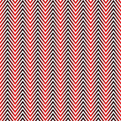 Zigzag weaving lines. Herringbone motif. Jagged stripes. Seamless surface pattern design. Linear ornament. Mosaic wallpaper. Geometric digital paper. Page fills. Chevrons print. Vector art