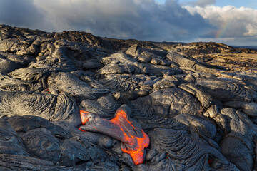 Naklejka premium Lava