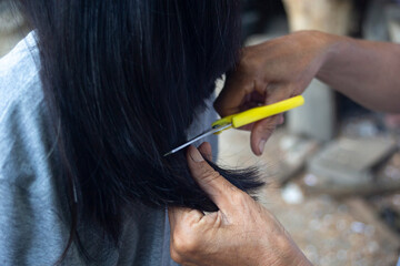 close up of a person using a screwdriver