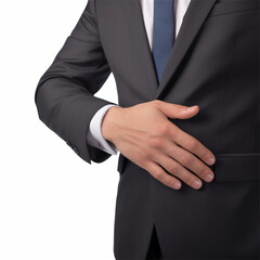 Profissional de terno criado por IA