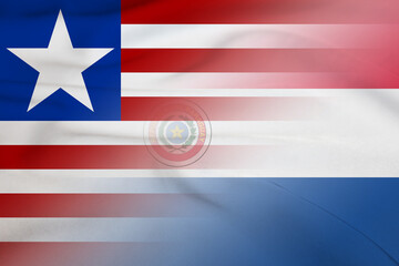 Liberia and Paraguay government flag transborder negotiation PRY LBR