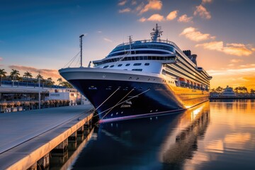 _cruise_ship_docked_at_a_pier