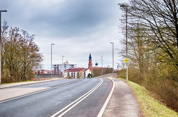 Road Leading to European City