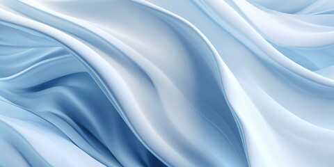 Obraz premium Abstract background liquid wave or wavy folds of silk material. Generative AI