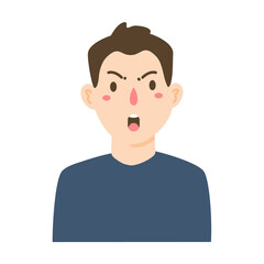 illustration feeling scared and helpless