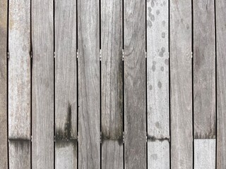 Brown rustic dark grunge Horizontal wooden timber wall or outdoor floor or table texture - wood background
