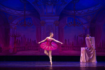 Ballet expression at recital