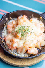 明太子とポテトのグラタン