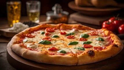 Tempting Margherita: Irresistibly Delicious Pizza