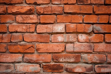 Fototapeta premium photo of red brick background wallpaper Generated AI