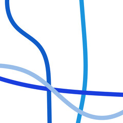 Blue Graphic Grid Lines Background 