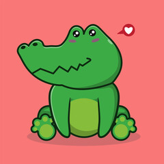 WILD ANIMAL FLAT VECTOR ILLUSTRATION