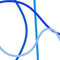 Blue Graphic Grid Lines Background 