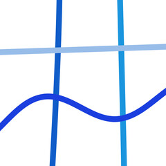 Blue Graphic Grid Lines Background 