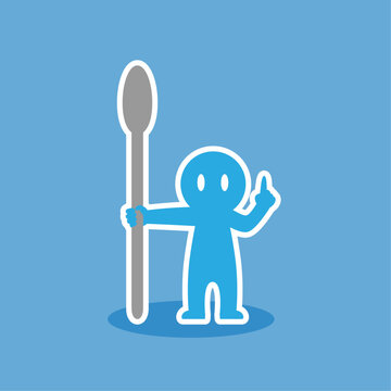 薬さじとキャラクター