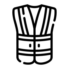 vest Line Icon