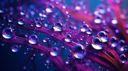 Water Droplets on Wires, Generative AI