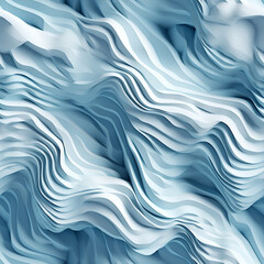 Fototapeta premium Generative AI image of ice-inspired design tile captures the ethereal beauty of frozen landscapes, with shimmering textures and cool hues that evoke a sense of serenity and elegance